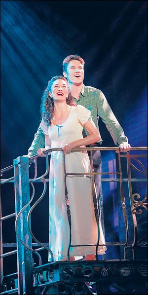 MaryJoanna and Jarrad Biron Green in ‘West Side Story.’