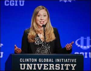 Former President Bill Clinton and former Secretary of State Hillary Rodham Clinton are in Oxford, England, this weekend to attend the graduation ceremonies of their daughter Chelsea. Chelsea Clinton will receive her doctorate degree in international relations Saturday from the prestigious British university.