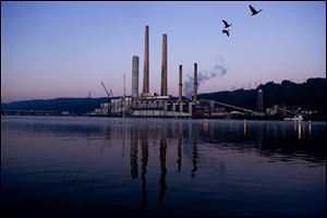 FirstEnergy’s W.H. Sammis plant in Stratton, Ohio.