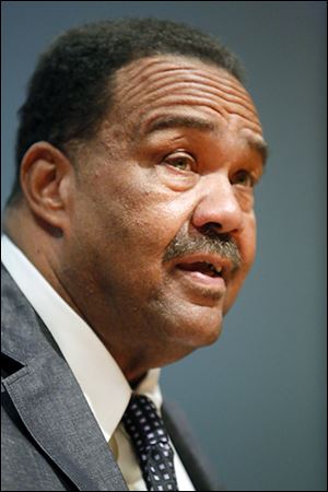 Councilman Jack Ford offers proposals on Monday to fight blight.