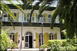 Ernest Hemingway’s home in Key West, Fla., is now open to the public for tours.