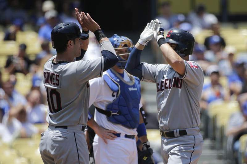 Indians-Dodgers-Baseball-24