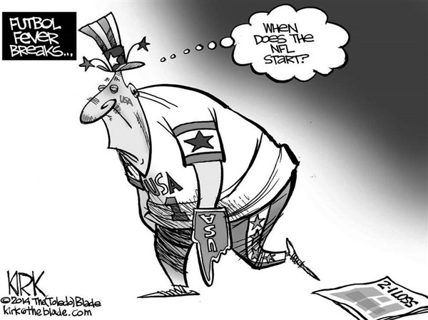 Kirk: World Cup hangover The Blade