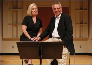 Denise Ritter-Bernardini and Don Bernardini at the UT Performing Arts Center.