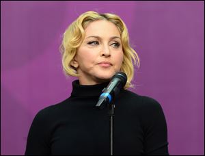 Madonna has spent a little time living in the judicial world on Monday in New York.