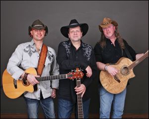 Rodney Parker and the Bourbon Cowboys play Wednesday at the Roadhouse in Richfield Center.