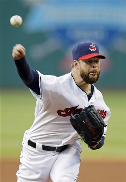 Reds-Indians-Baseball-Kluber