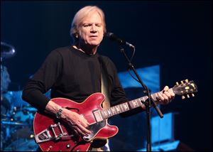 Justin Hayward of the classic rock band the Moody Blues performs in concert at the American Music Theater on March 12 in Lancaster, Pa.