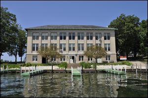 Ohio State University's Stone Lab on Gibraltar Island in Lake Erie.