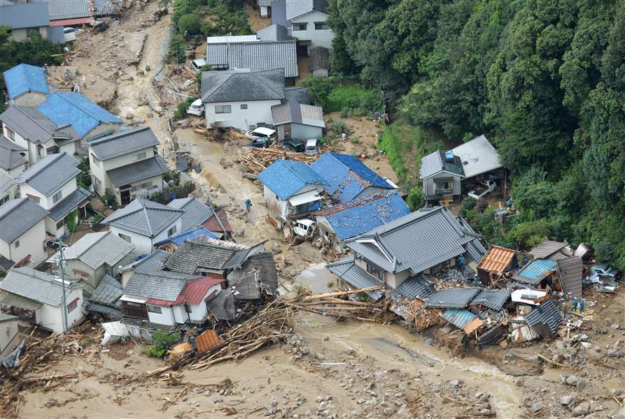 Japan-Landslide
