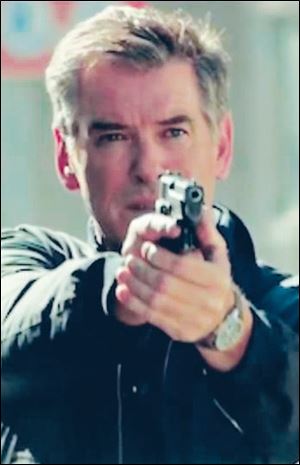 Pierce Brosnan, who starred as James Bond in three 007 movies, is an ex-CIA agent in âThe November Man.â