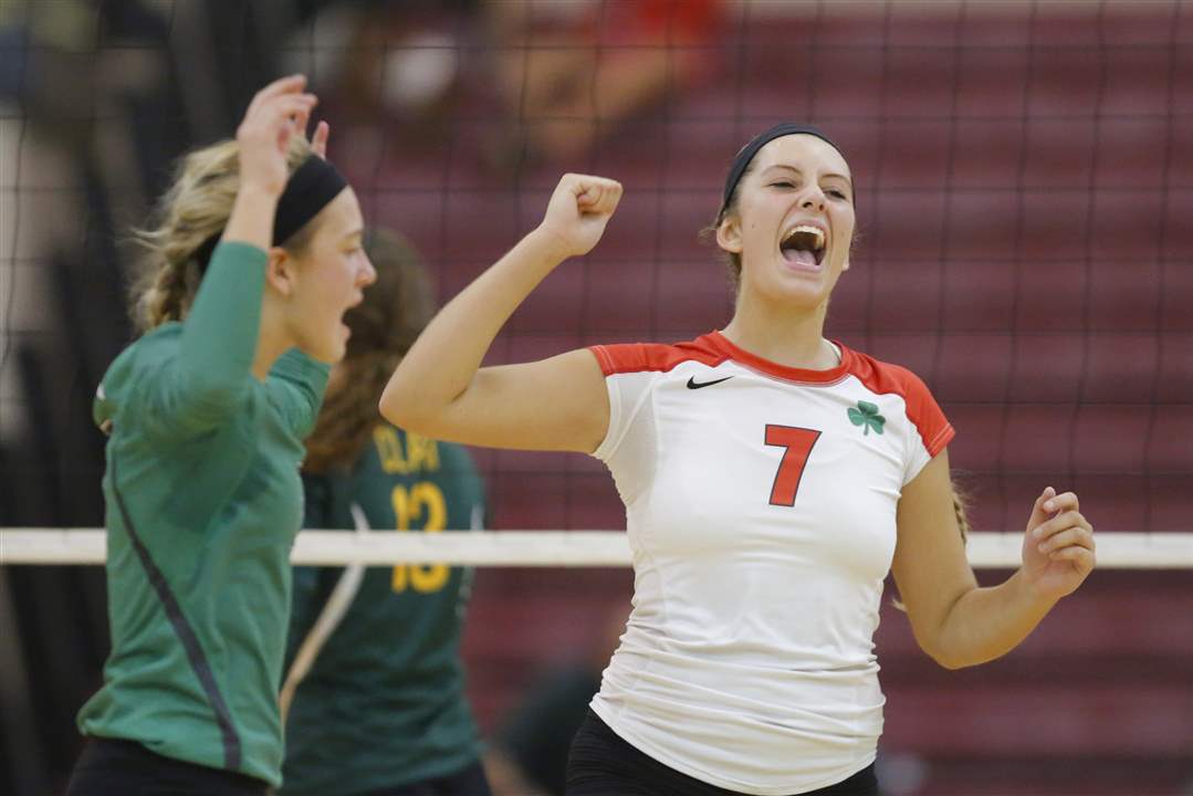 IN PICTURES Clay volleyball defeats Central Catholic The Blade