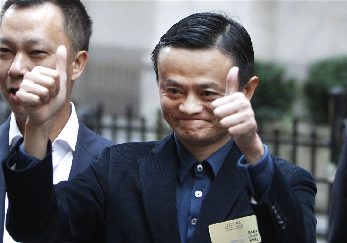 Alibaba CEO Jack Ma delivers windfall as make-investors-money pledge met  with huge IPO | The Blade