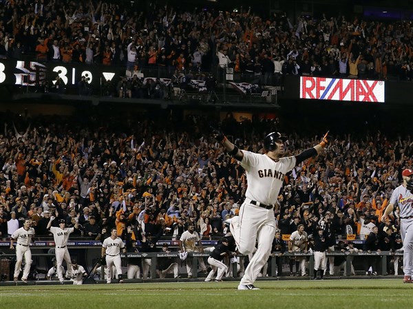 Ishikawa 3-run homer sends Giants to World Series | The Blade