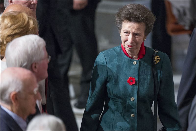 Britain's Princess Anne opens exhibit on Magna Carta at U.S. library to ...
