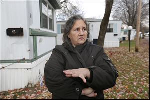 Diane Jenkins and her neighbors in the Bel-Aire Mobile Home Park went almost two weeks without receiving mail. 