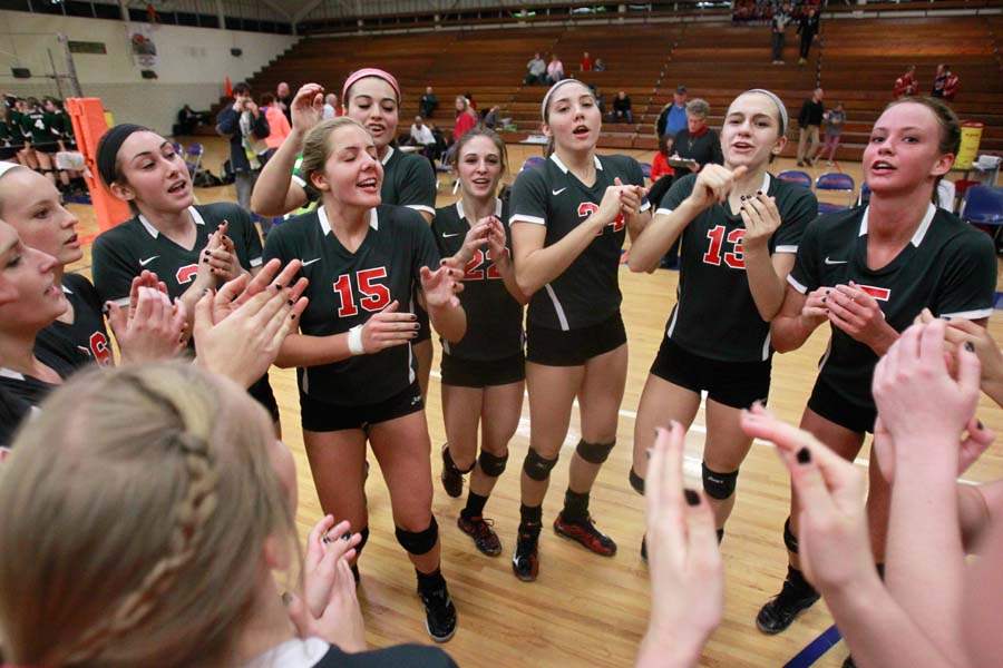 IN PICTURES Bedford volleyball vs. Allen Park The Blade