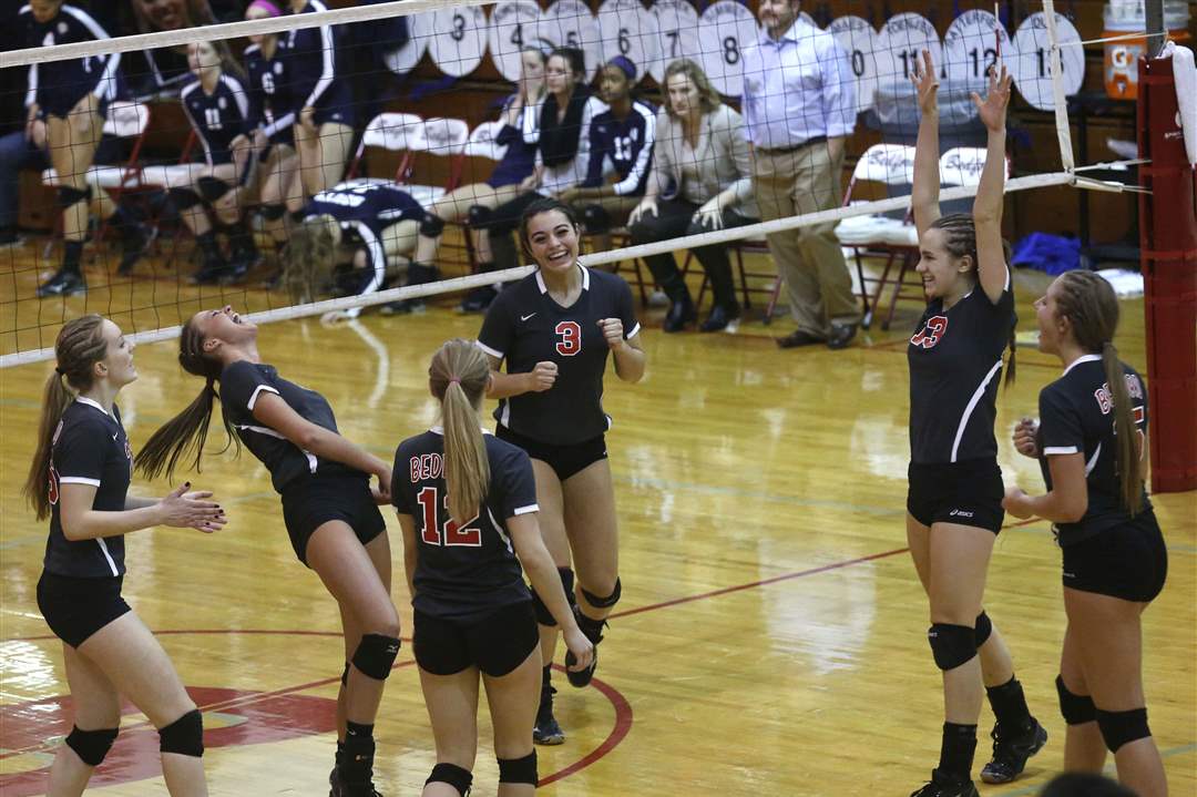 IN PICTURES Bedford volleyball moving on The Blade
