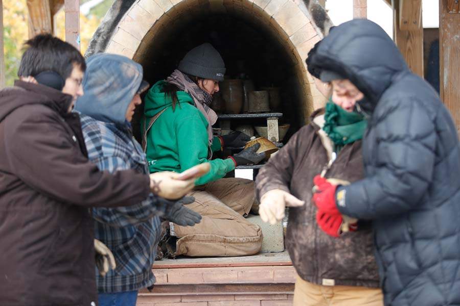 FEA-kiln-pull-out-pottery