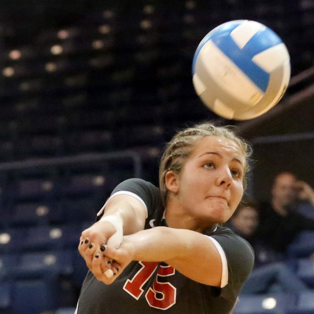 IN PICTURES Bedford volleyball swept in state semis The Blade
