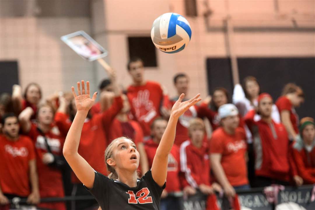 IN PICTURES Bedford volleyball swept in state semis The Blade