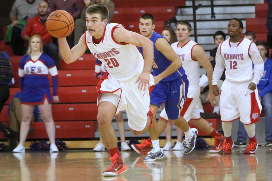 sfrancishoop-Okuley-pulls-away