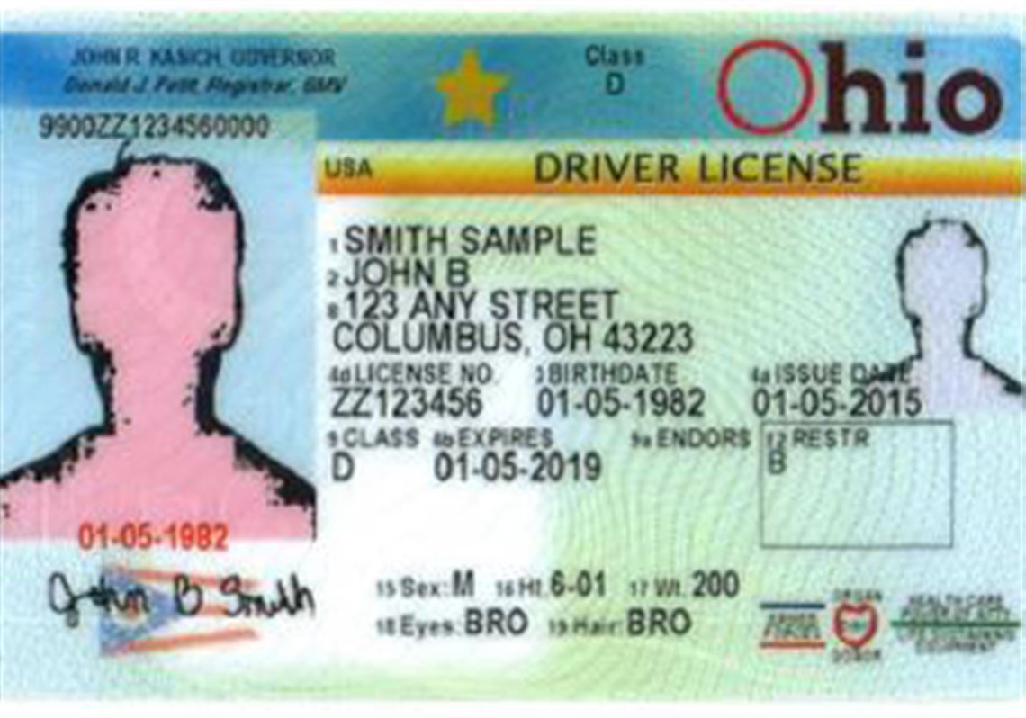 Ohio debuts drivers license design replacing pink cards The Blade