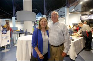 On July 4, Mayor D. Michael Collins and his wife Sandra Drabik attended The Blade’s VIP party for Red, White, Kaboom at the Imagination Station in downtown Toledo.