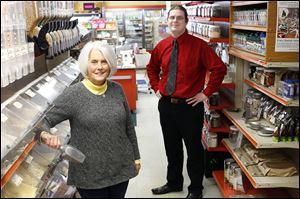Leah Foley is co-general manager and Sean Nestor is board president of  Phoenix Co-Op Food Co-op, a West Sylvania Avenue mainstay for 22 years. 