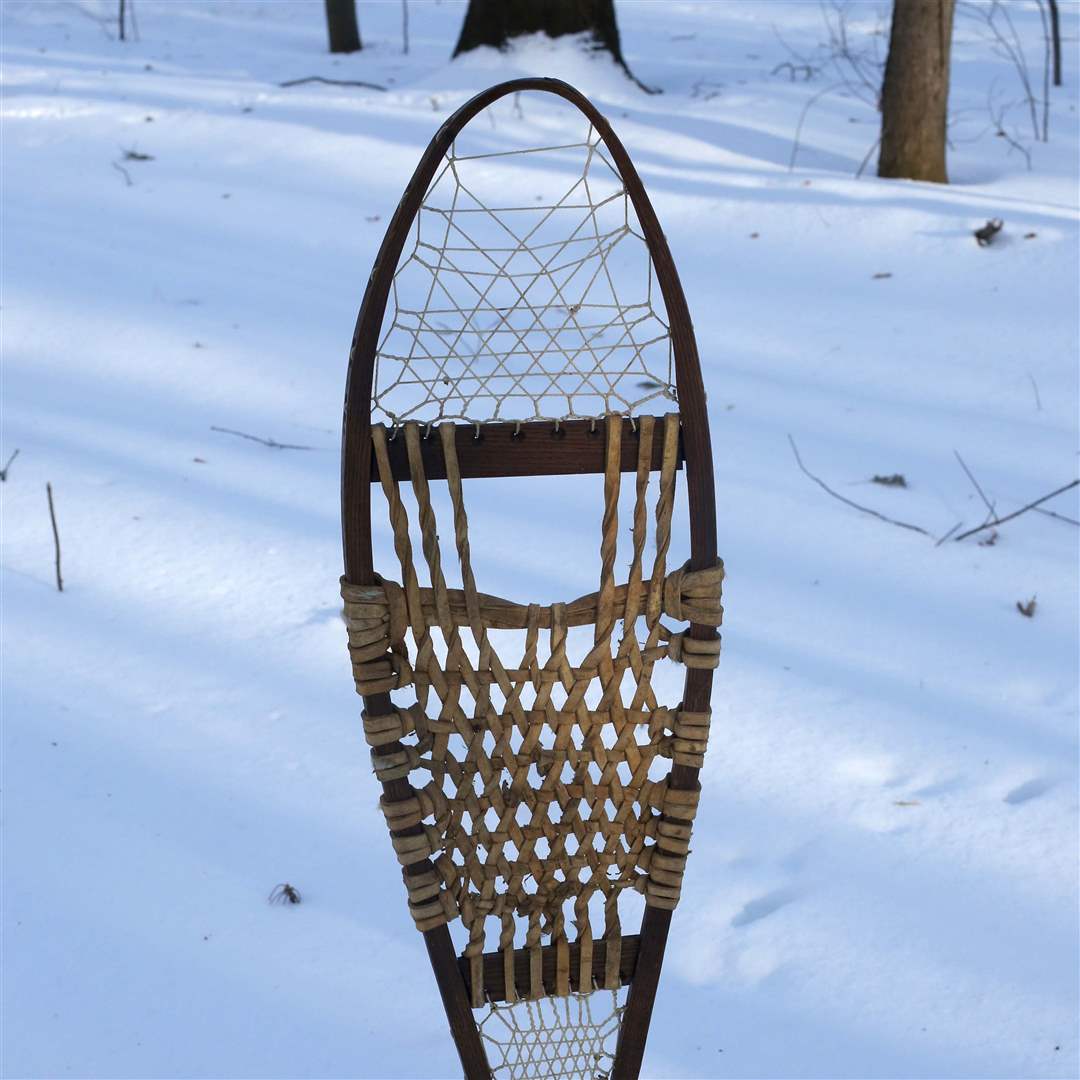 Making tracks by making snowshoes The Blade