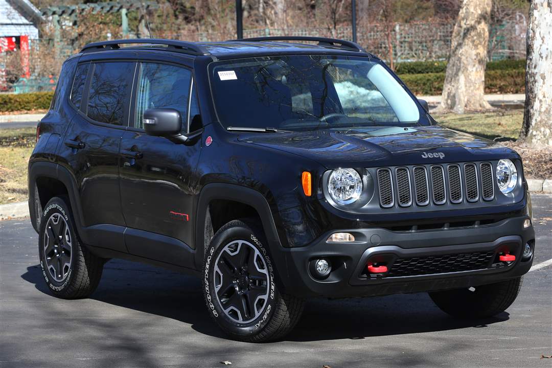Fiatbuilt Jeep Renegade arrives in area The Blade
