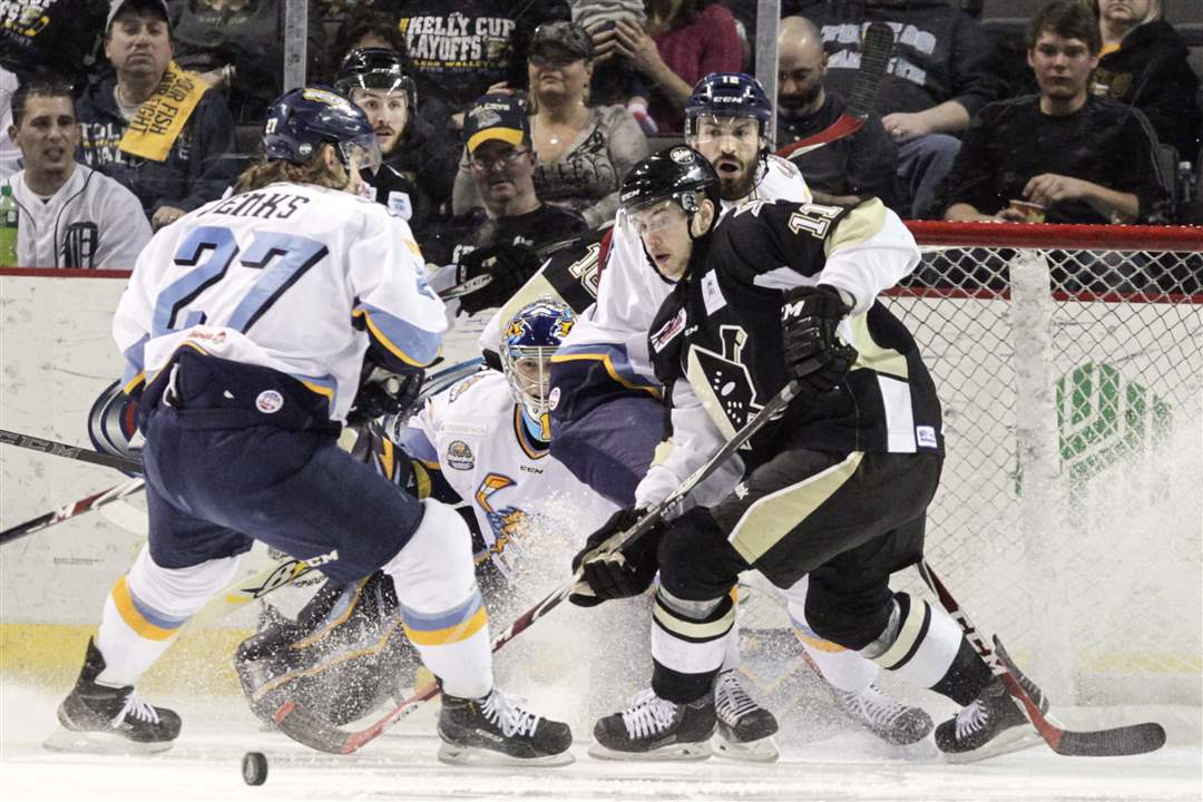 IN PICTURES Walleye playoff opener The Blade