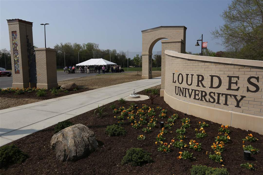 Lourdes University expansion dedication The Blade
