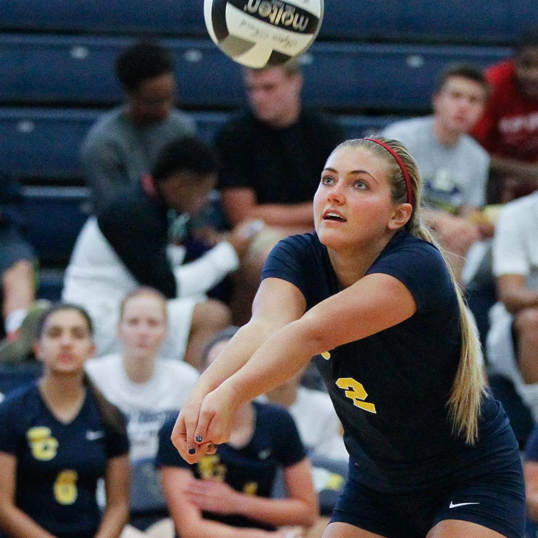 IN PICTURES Toledo ChristianDanbury volleyball The Blade