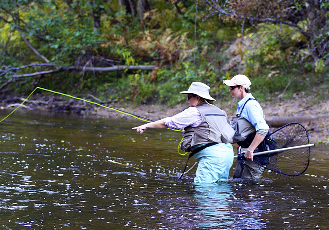 Advanced fly fishing opportunities catching on with women in