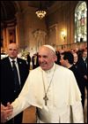 Toledo's bishop shakes hands with pope