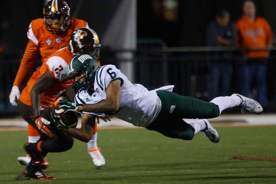 SPT-BGfootball5p-OU-SMITH-VS-BGSU-STEPHENS