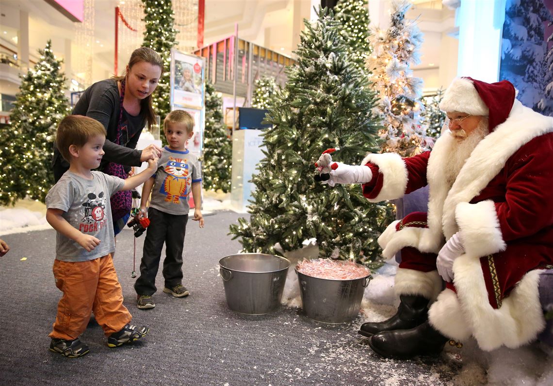 Woodfield Mall Christmas Tree 2022 Naughty Or Nice? Santa Comes To A Mall Near You — For A Price | The Blade