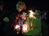 Mourning, hope mix at vigil