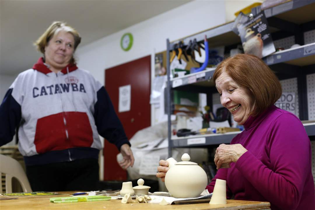 Toledo Potters Guild at Botanical Garden The Blade