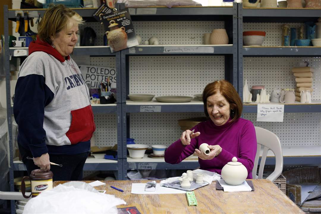Toledo Potters Guild at Botanical Garden The Blade