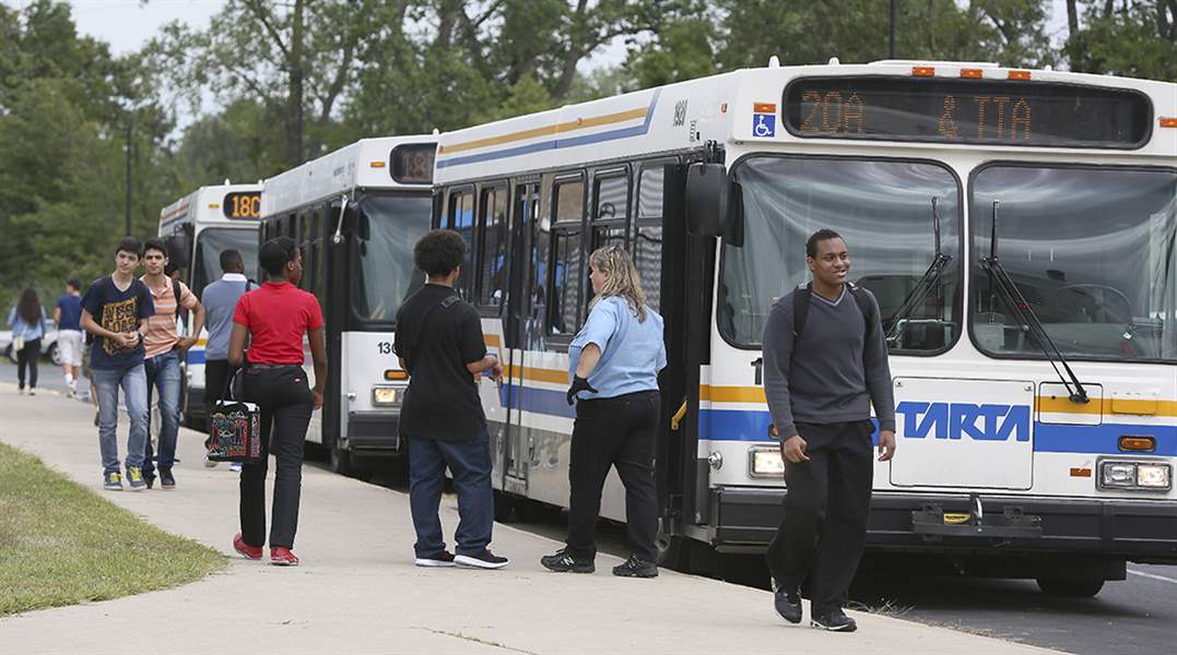 TARTA cuts half of TPS bus service The Blade