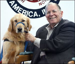 Richard ‘Dick’ Ransom was a longtime benefactor to Assistance Dogs of America, a cause he believed in.