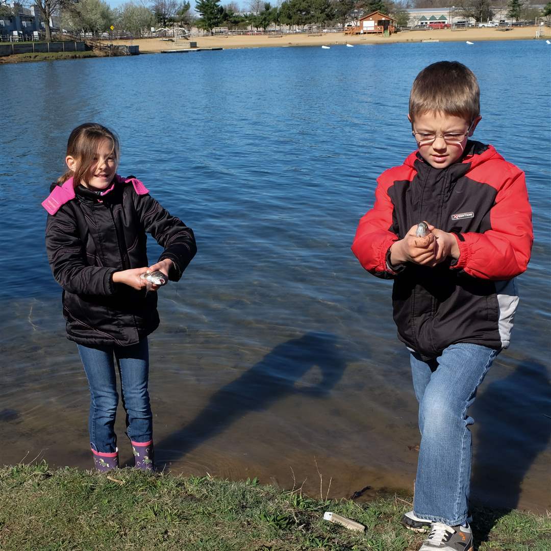 Olander Park fishing The Blade