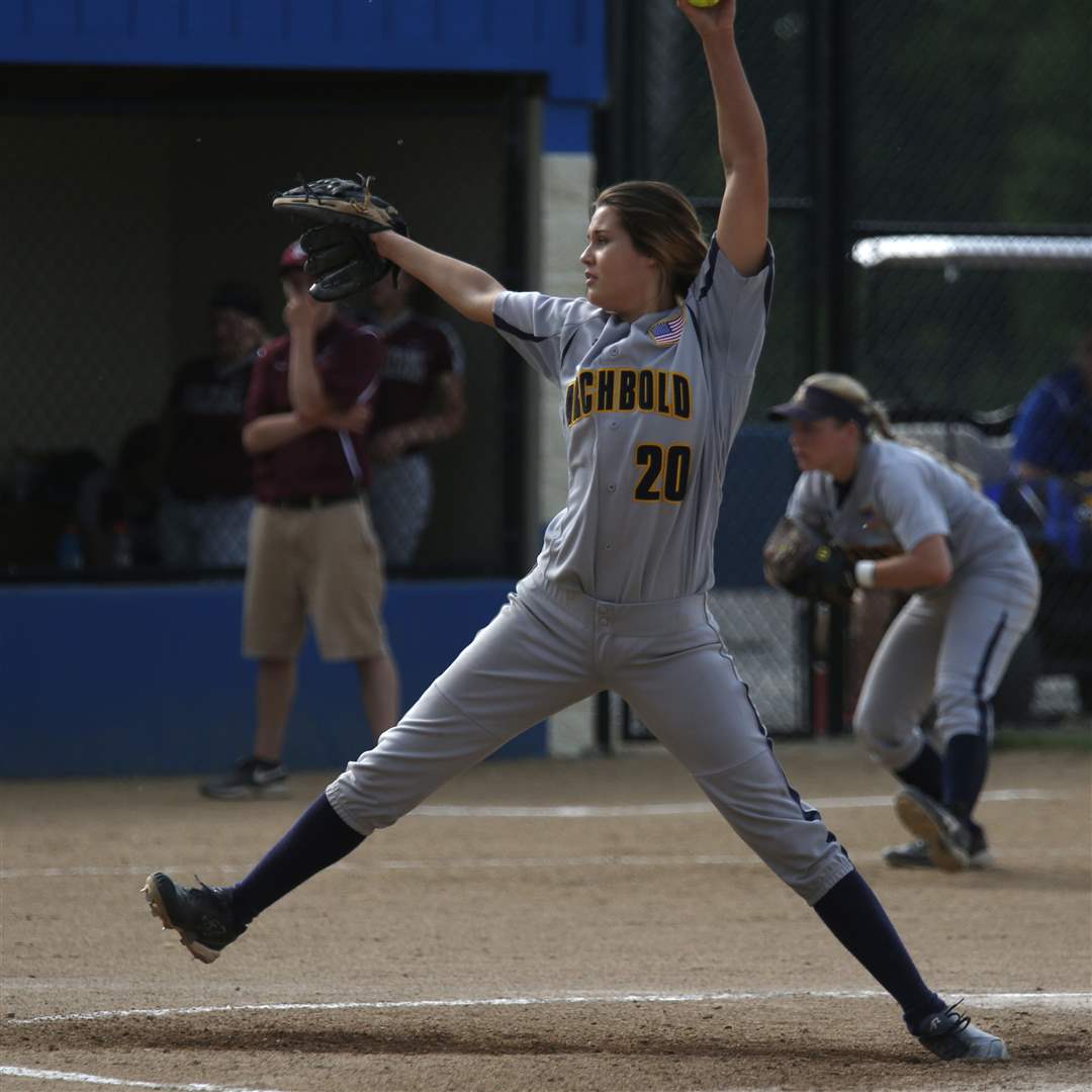 IN PICTURES Archbold softball downs Paulding The Blade