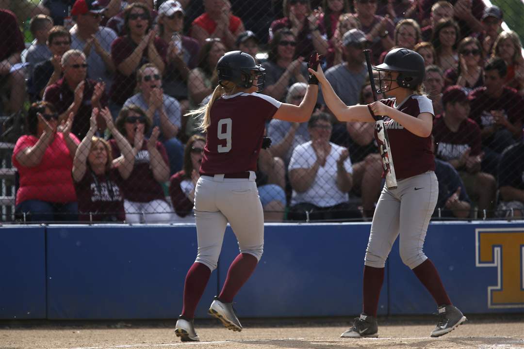 IN PICTURES Archbold softball downs Paulding The Blade