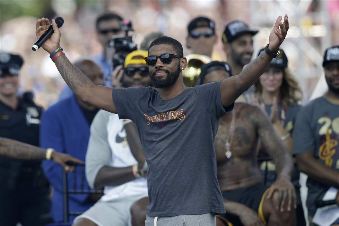 Cavaliers-Parade-Basketball-Kyrie-mic