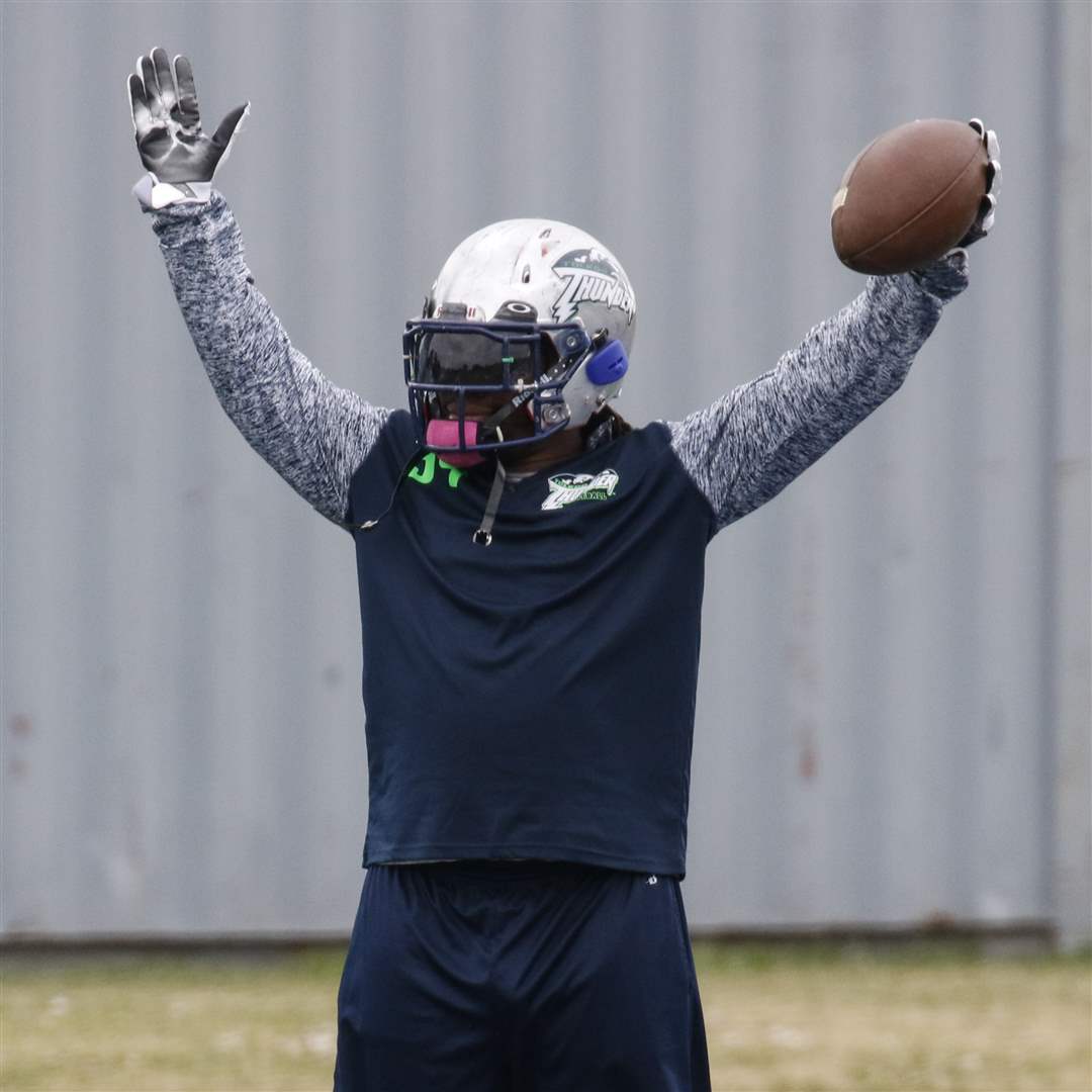 IN PICTURES Toledo Thunder football The Blade