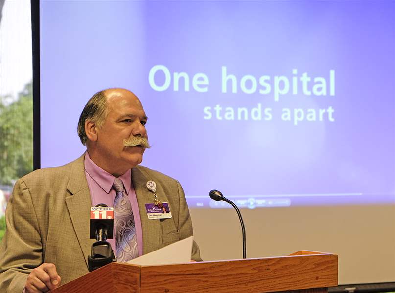 St. Luke’s Hospital touts gains a year after breakup with ProMedica