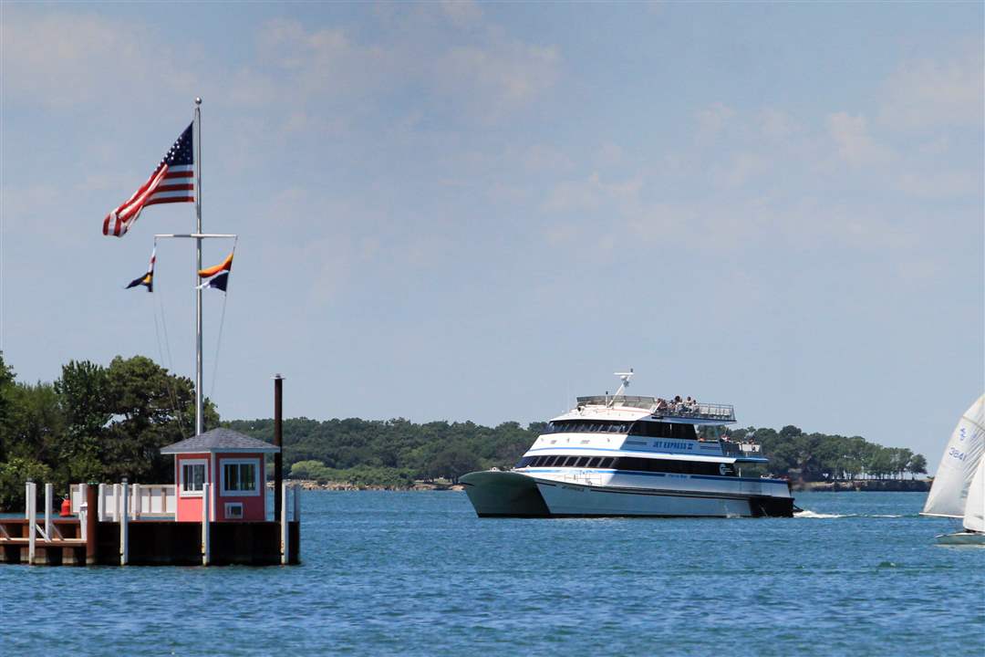 Toledo Magazine Ferries on Lake Erie The Blade
